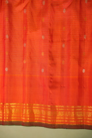 GADWAL PURE SILK GAP BORDER HANDLOOM SAREE