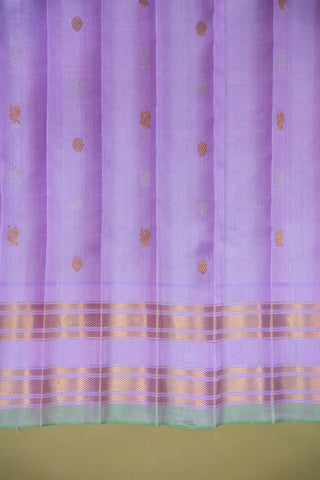 GADWAL PURE SILK GAP BORDER HANDLOOM SAREE
