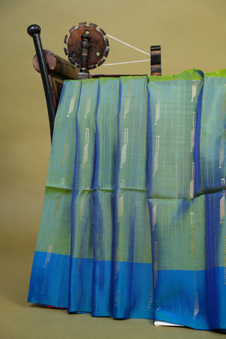 KANCHIPURAM HANDLOOM SOFT SILK SAREE