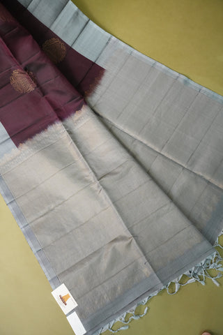 KANCHIPURAM HANDLOOM SOFT SILK SAREE