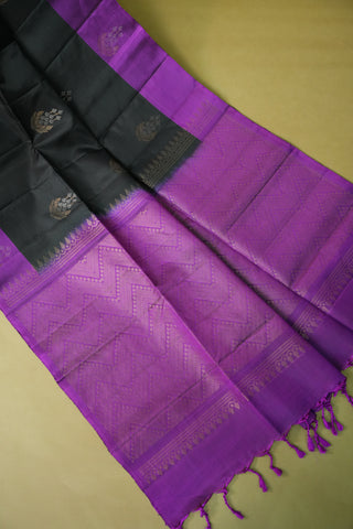 KANCHIPURAM HANDLOOM SOFT SILK SAREE