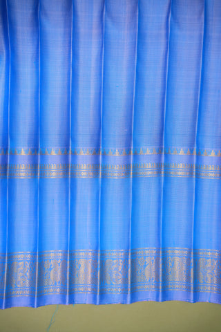 GADWAL PURE SILK GAP BORDER HANDLOOM SAREE