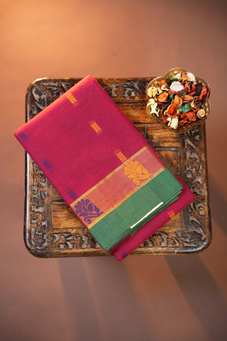KANCHIPURAM COTTON SAREE