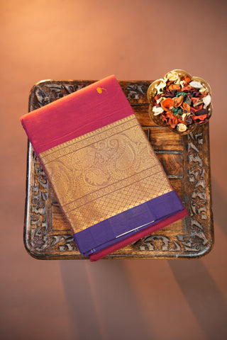 KANCHIPURAM COTTON SAREE