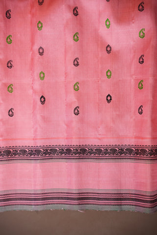 GADWAL PURE SILK GAP BORDER HANDLOOM SAREE