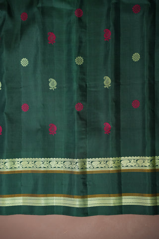 GADWAL PURE SILK GAP BORDER HANDLOOM SAREE