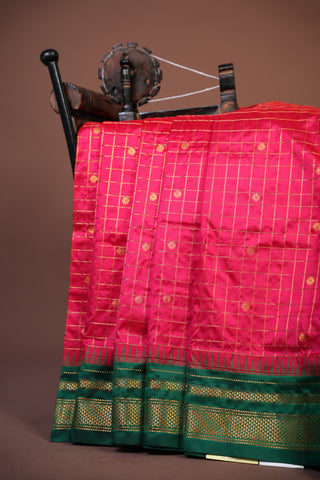 NARAYANPET PURE SILK HANDLOOM SAREE