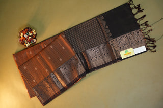 KANCHIPURAM PURE SOFT SILK SAREE