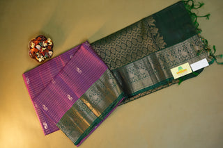 KANCHIPURAM PURE SOFT SILK SAREE
