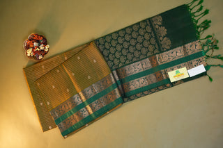 KANCHIPURAM PURE SOFT SILK SAREE
