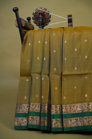 KANCHIPURAM PURE SOFT SILK SAREE