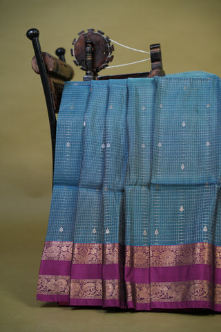 KANCHIPURAM PURE SOFT SILK SAREE