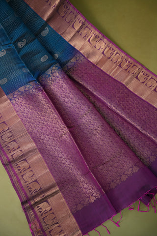 KANCHIPURAM PURE SOFT SILK SAREE