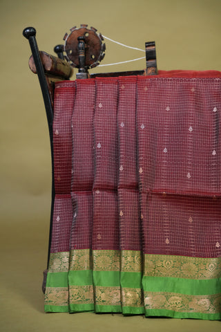 KANCHIPURAM PURE SOFT SILK SAREE