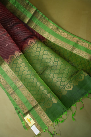 KANCHIPURAM PURE SOFT SILK SAREE