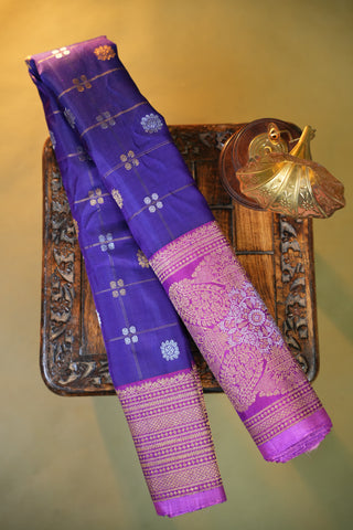 GADWAL PURE SILK MAHARANI TURNING BORDER SAREE