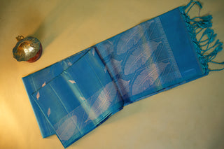 KANCHIPURAM HANDLOOM SOFT SILK SAREE