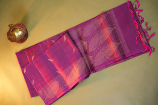 KANCHIPURAM HANDLOOM SOFT SILK SAREE