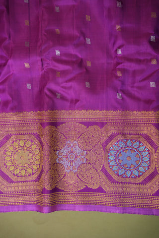 GADWAL PURE SILK MAHARANI TURNING BORDER SAREE