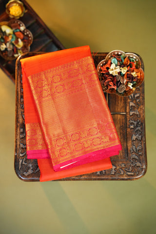 KANCHIPURAM PURE SILK HANDLOOM SAREE