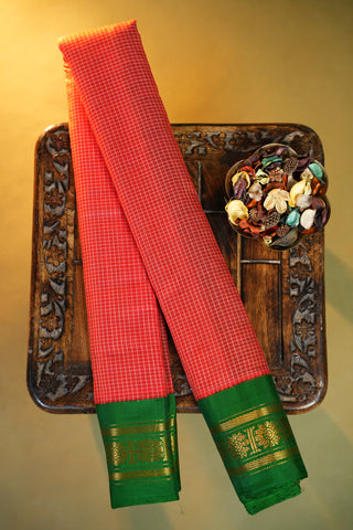 GADWAL PURE HANDLOOM COTTON SAREE