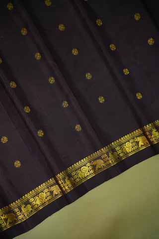 EXCLUSIVE GADWAL PURE SILK SMALL BORDER HANDLOOM SAREE