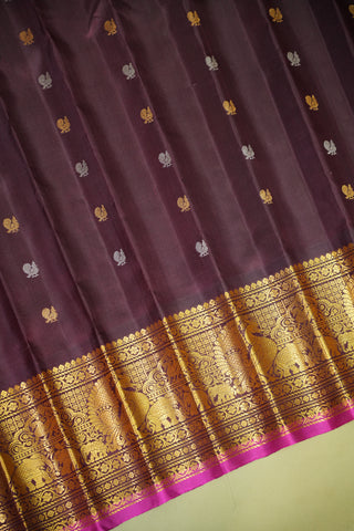 EXCLUSIVE GADWAL TISSUE PURE SILK HANDLOOM SAREE