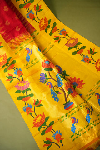 PAITHANI PURE SILK HANDLOOM SAREE