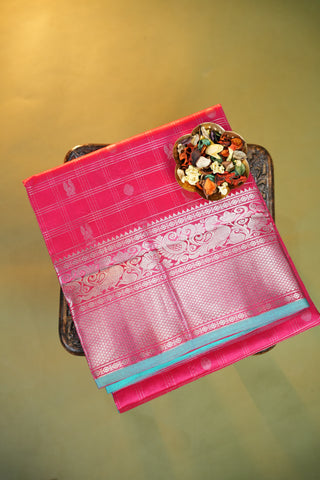 MANGALAGIRI PURE SILK HANDLOOM SAREE