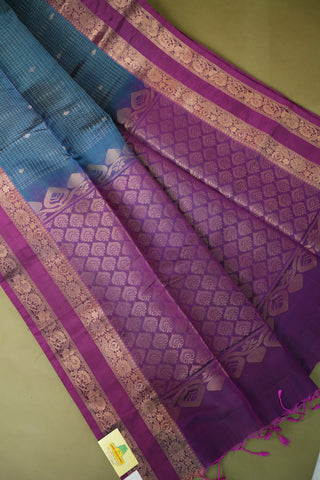 KANCHIPURAM PURE SOFT SILK SAREE