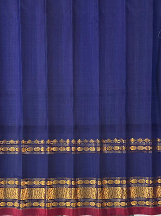GADWAL PURE SILK CHECKS HANDLOOM SAREE