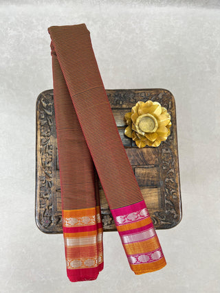GADWAL PURE COTTON HANDLOOM SAREE