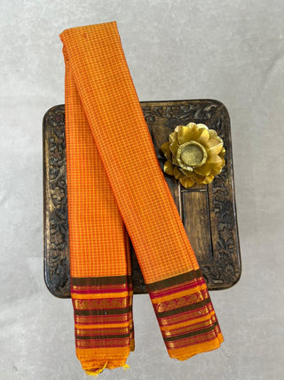 GADWAL PURE COTTON HANDLOOM SAREE