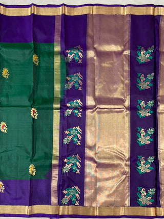 KANCHIPURAM PURE SILK HANDLOOM SAREE