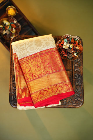 KANCHIPURAM PURE SILK HANDLOOM SAREE