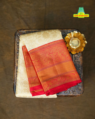 KANCHIPURAM PURE SILK HANDLOOM SAREE