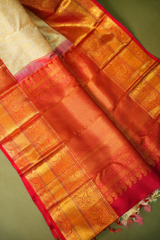 KANCHIPURAM PURE SILK HANDLOOM SAREE