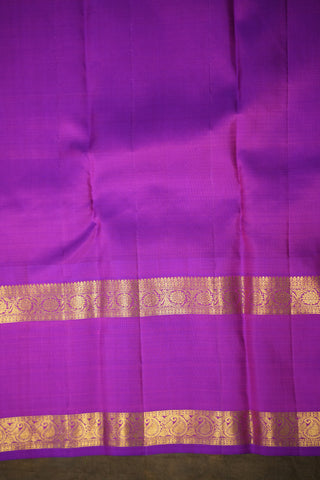 KANCHIPURAM PURE SILK CHECKS HANDLOOM SAREE
