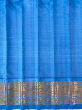 GADWAL PURE SILK GANGA JAMUNA HANDLOOM SAREE