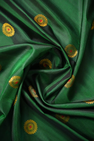GADWAL PURE SILK GANGA JAMUNA BORDER SAREE