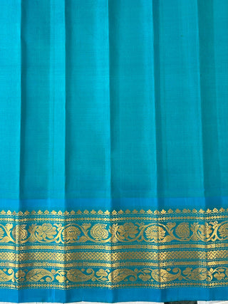 GADWAL PURE SILK GANGA JAMUNA HANDLOOM SAREE