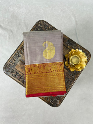 KANCHIPURAM PURE SILK HANDLOOM SAREE