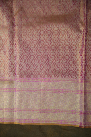 EXCLUSIVE KANCHIPURAM PURE SILK TISSUE BROCADE SAREE