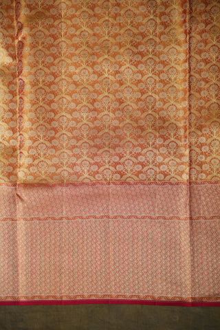 EXCLUSIVE KANCHIPURAM PURE SILK TISSUE BROCADE SAREE