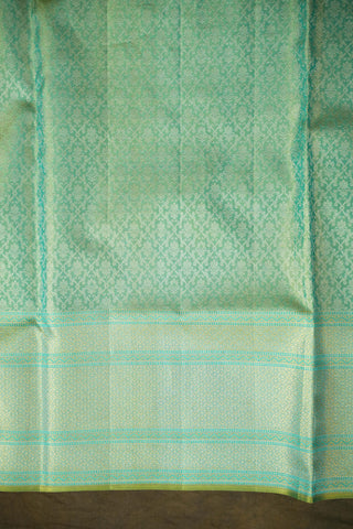 EXCLUSIVE KANCHIPURAM PURE SILK TISSUE BROCADE SAREE