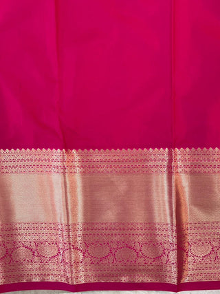 SEMI KANCHI BROCADE SAREE