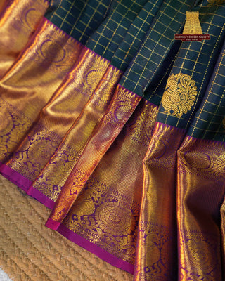 KANCHIPURAM PURE SILK HANDLOOM SAREE