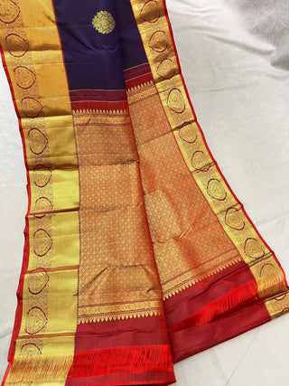 KANCHIPURAM PURE SILK HANDLOOM SAREE