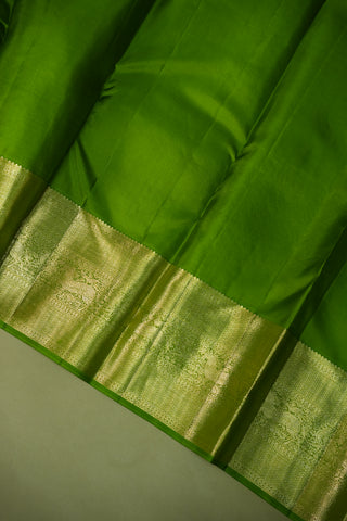 KANCHIPURAM PURE SILK BROCADE HANDLOOM SAREE