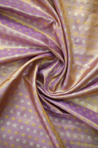 KANCHIPURAM PURE SILK TISSUE BROCADE SAREE